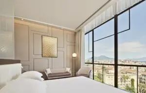 Una delle suite dell'hotel de Bonart Naples