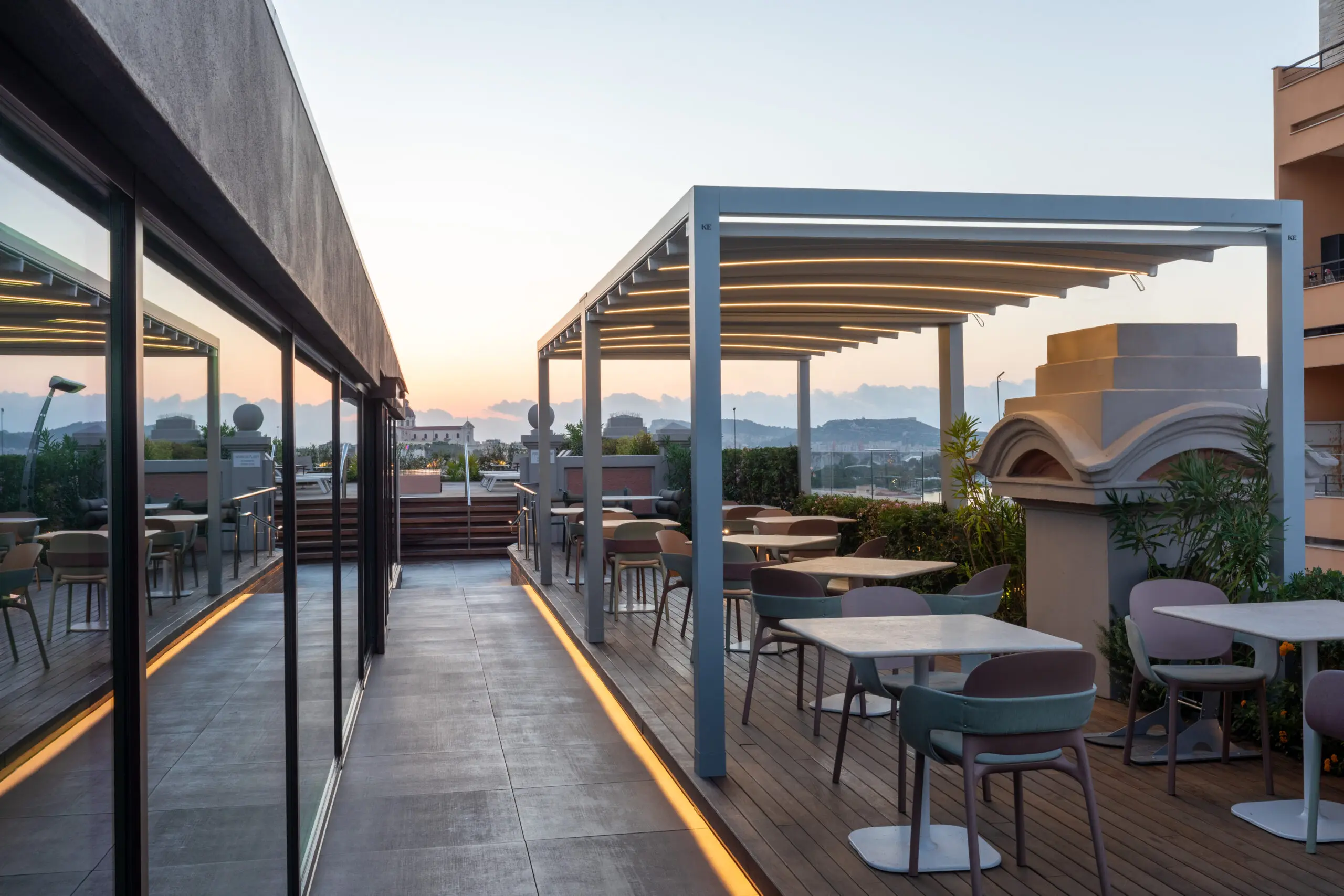 La tenda Kheope di Keplan a Palazzo Tirso, Cagliari