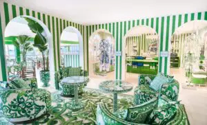 Il ristorante VESTA Portofino arredato da Dolce&Gabbana