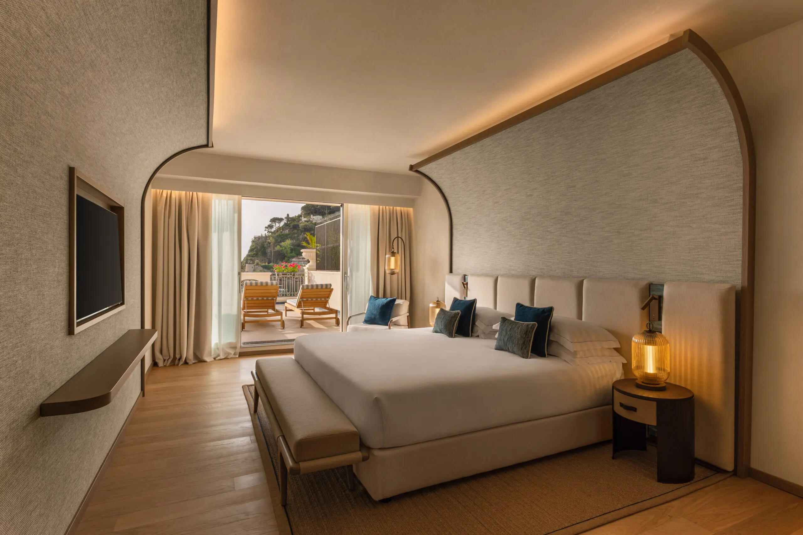 La Presidential Suite del Mazzarò Sea Palace di Taormina