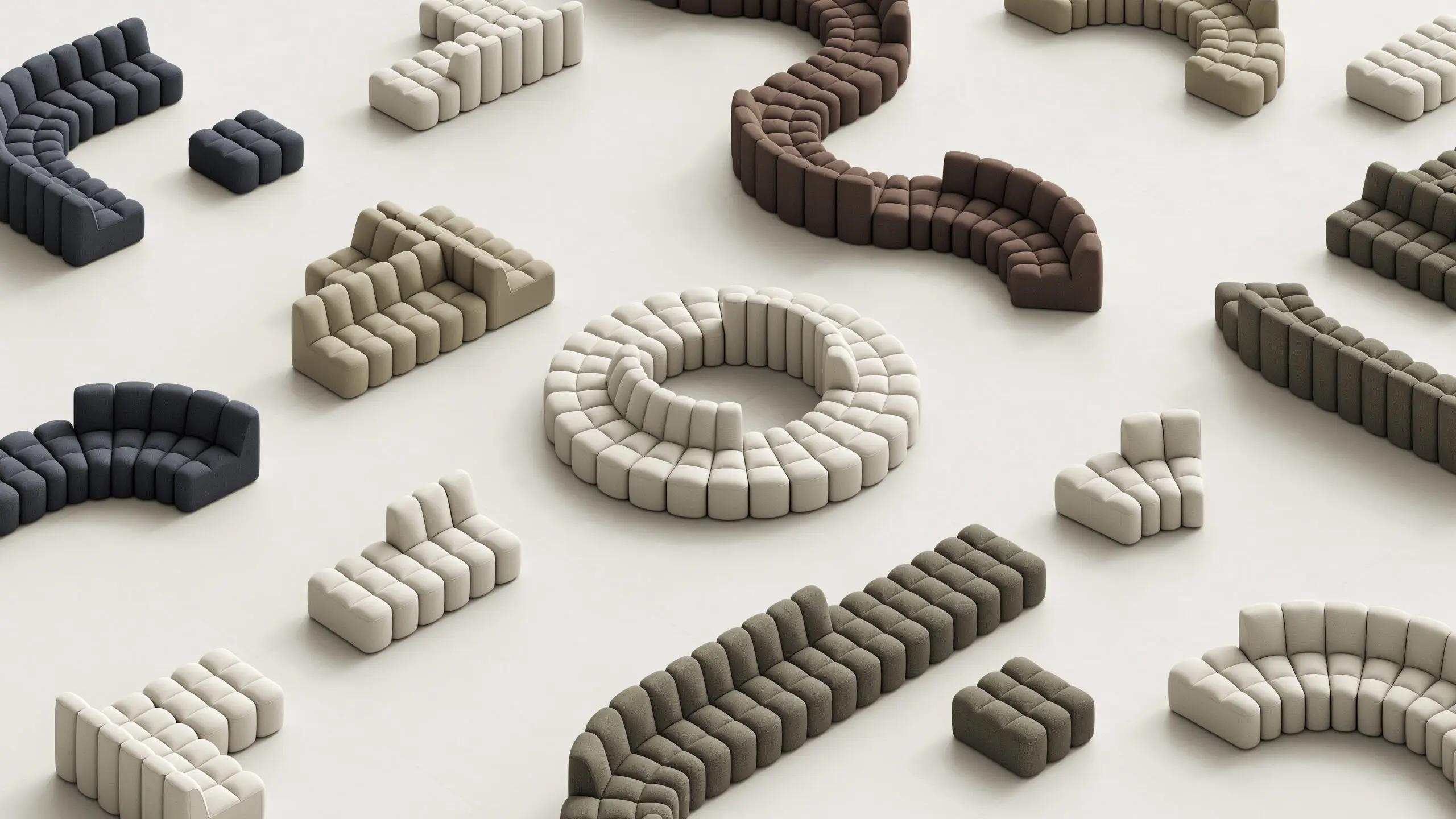 Array, il sistema di divani disegnato dal design Snøhetta per MDF Italia