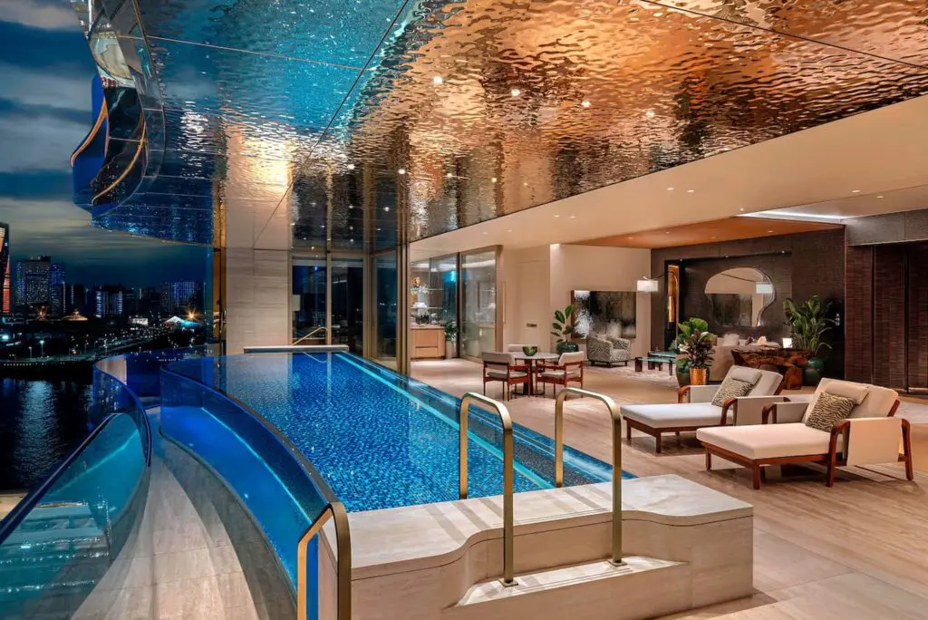 La piscina del Capella Macau