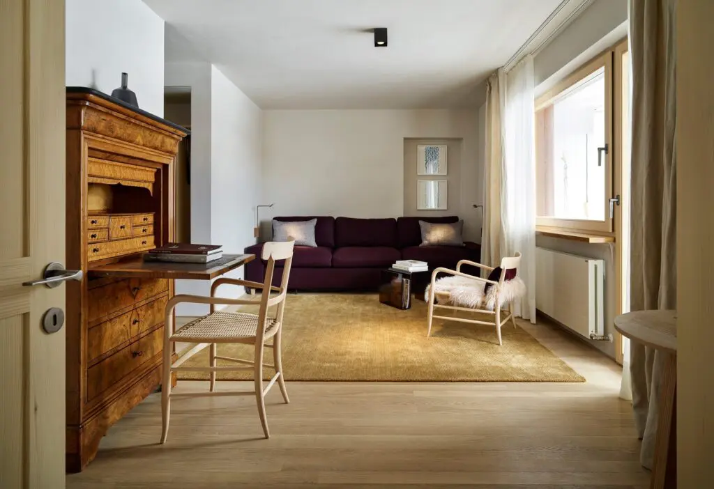 Austria, boutique hotel Schwarzwand con tappeti G.T. Design