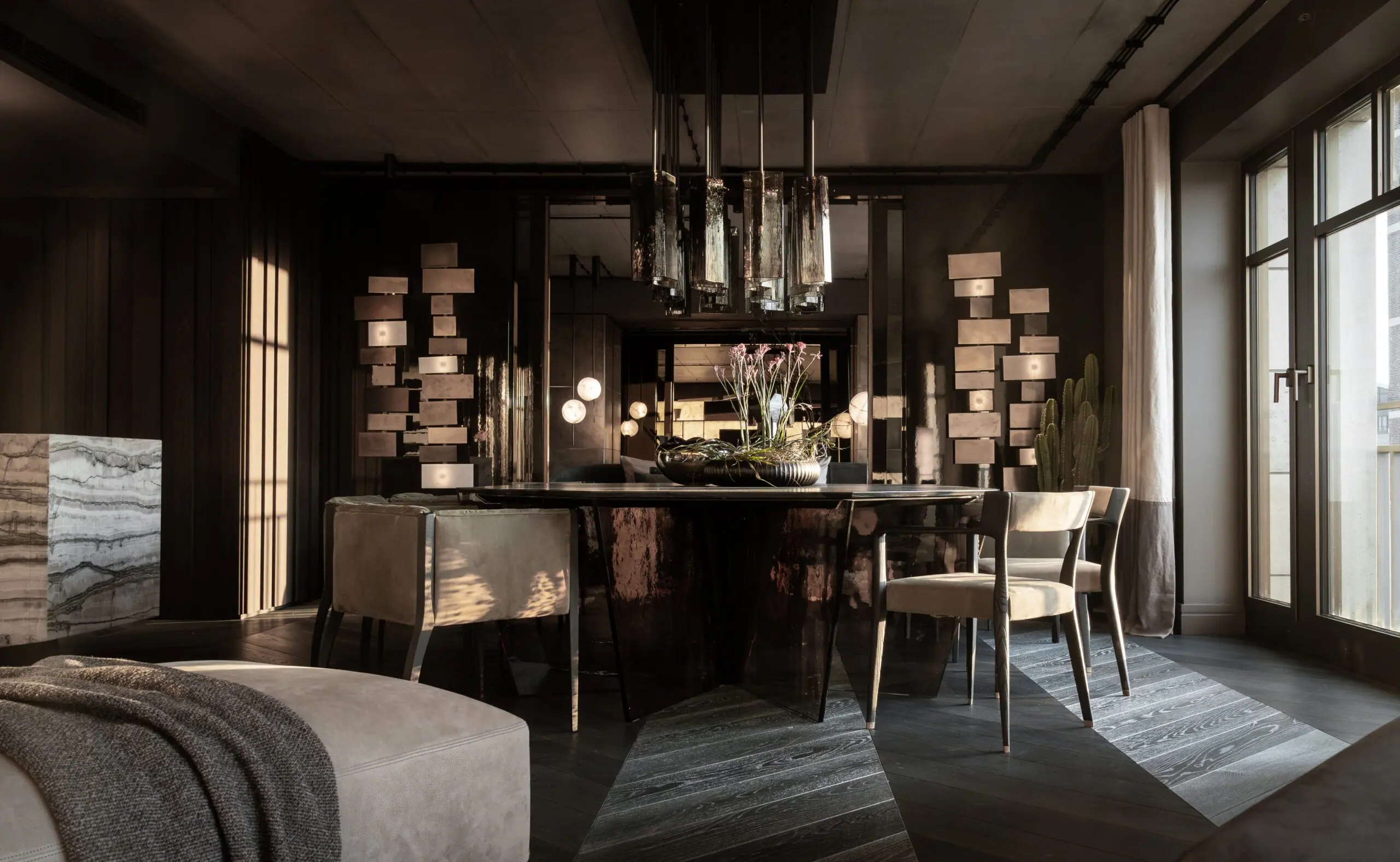 Henge Suite al Breidenbacher Hof di Düsseldorf. Courtesy Henge