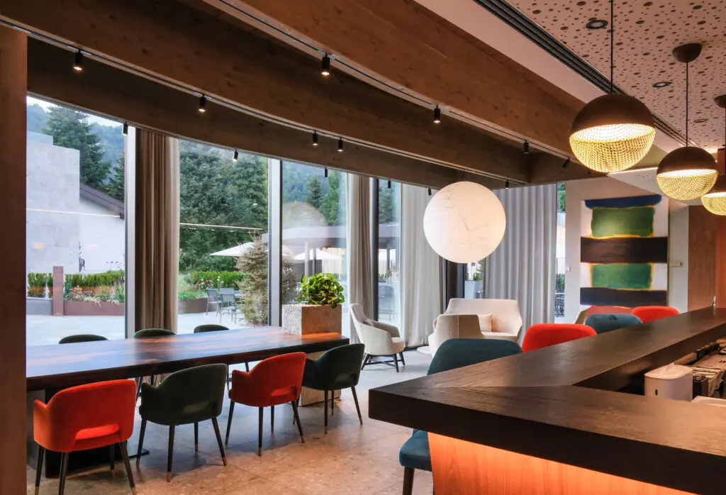 Concreta per La Collina Luxury Relais, ristorante