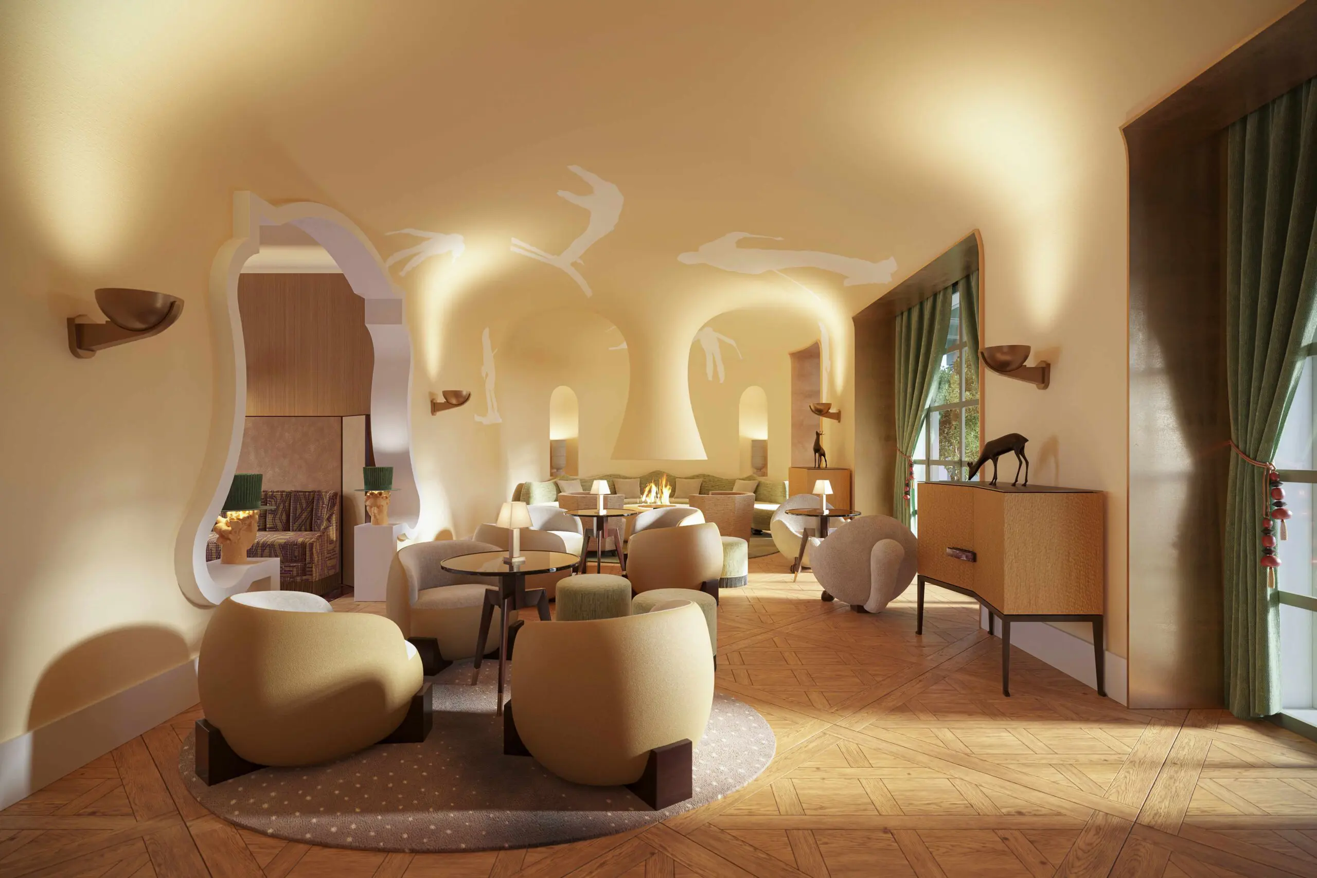 Le Graal Cortina, bar lounge