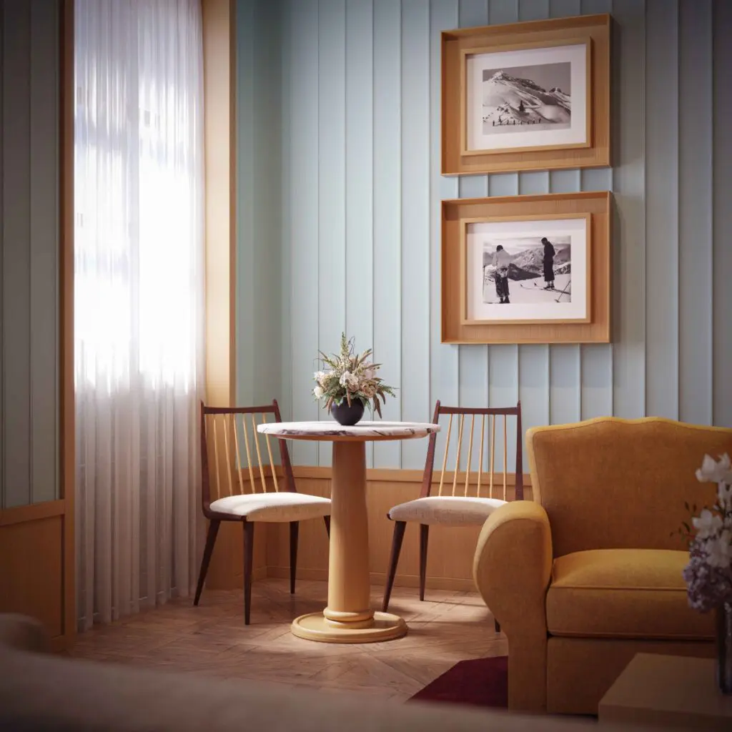 Le Graal Coritna, suite living