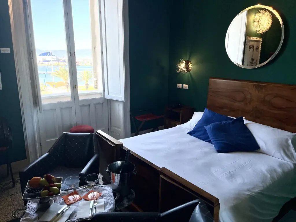 Hotel Miramare di Cagliari, la suite Eleonora d'Arborea