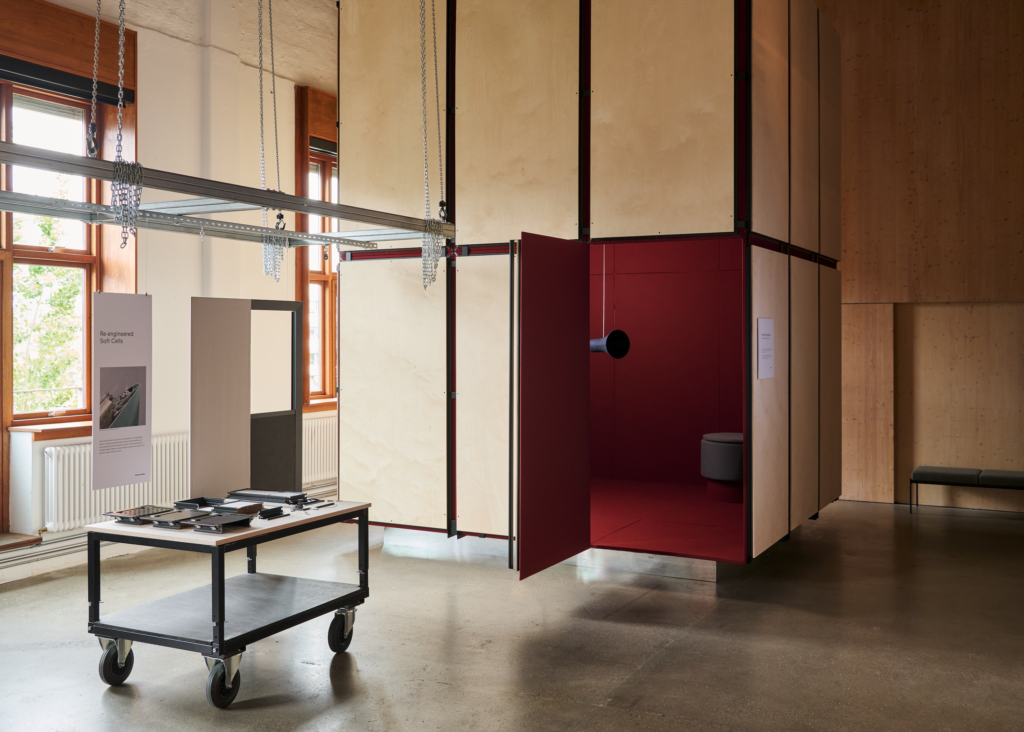 acustica: Kvadrat, Acoustics Soft Cells. Courtesy Kvadrat