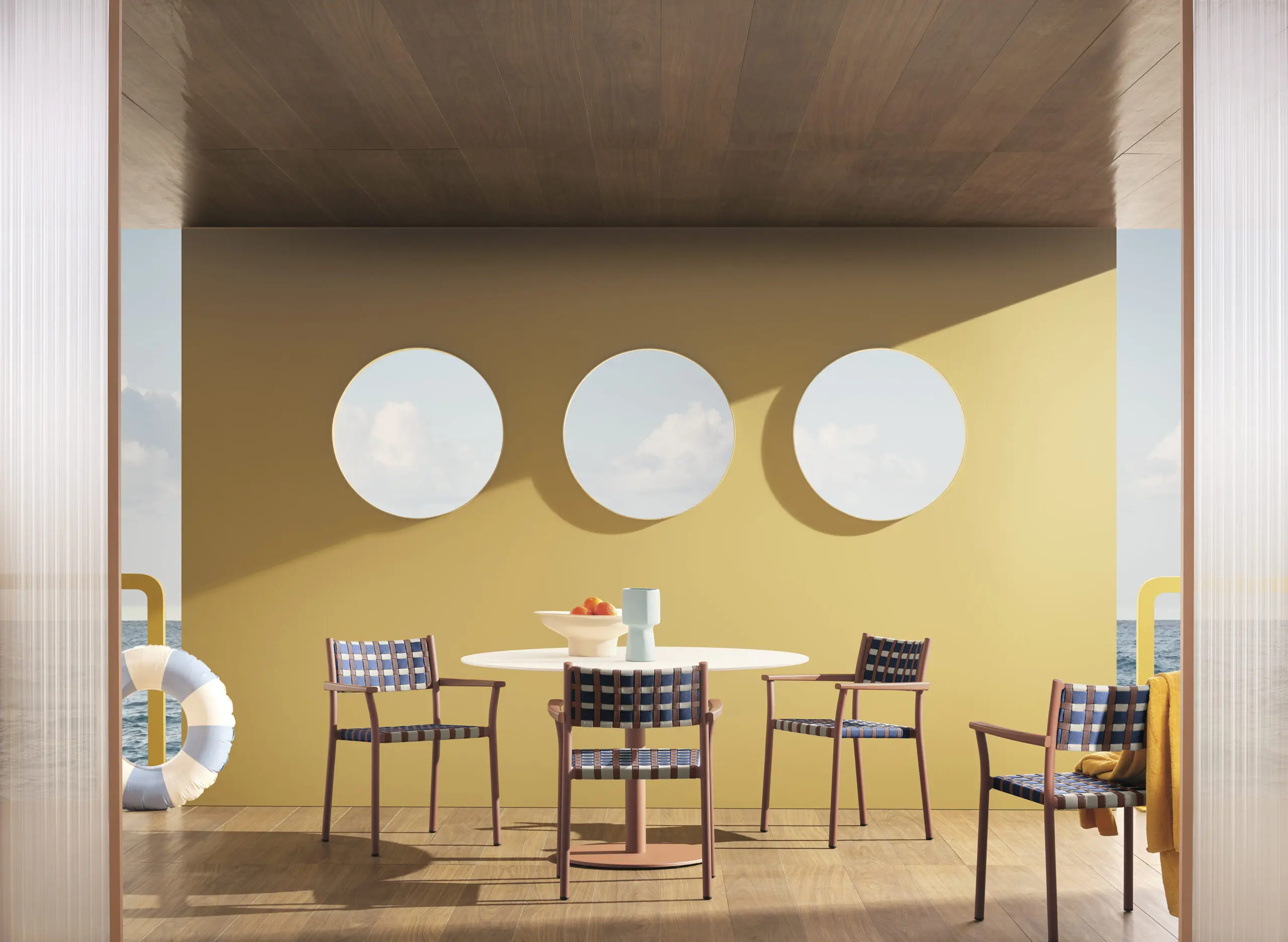 Outdoor, collezione Nuova Guinea di Pedrali