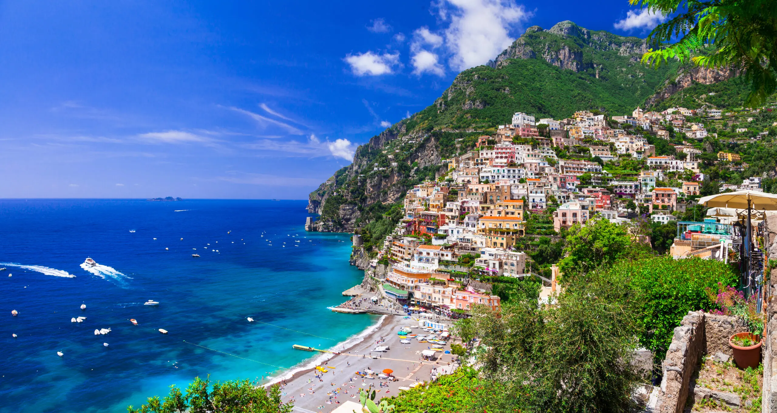 Dai dati di Spiagge.it Positano risulta la meta più richiesta