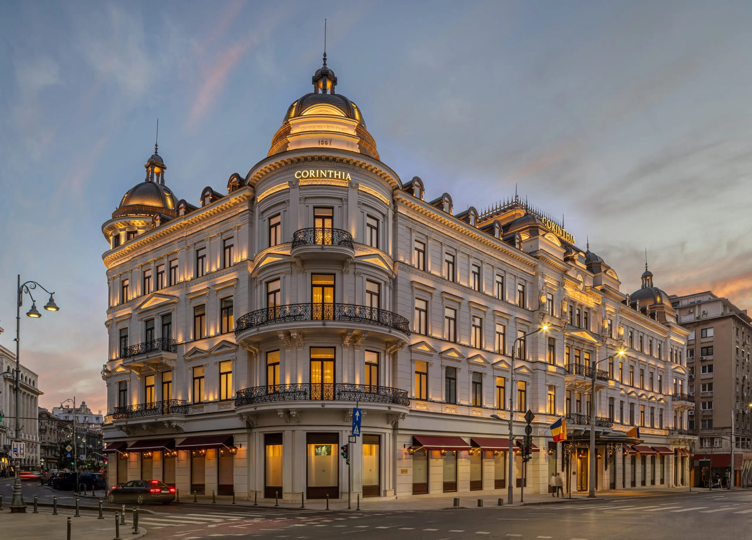 Corinthia Grand Hotel du Boulevard, Bucarest, Romania - Linea Light Group