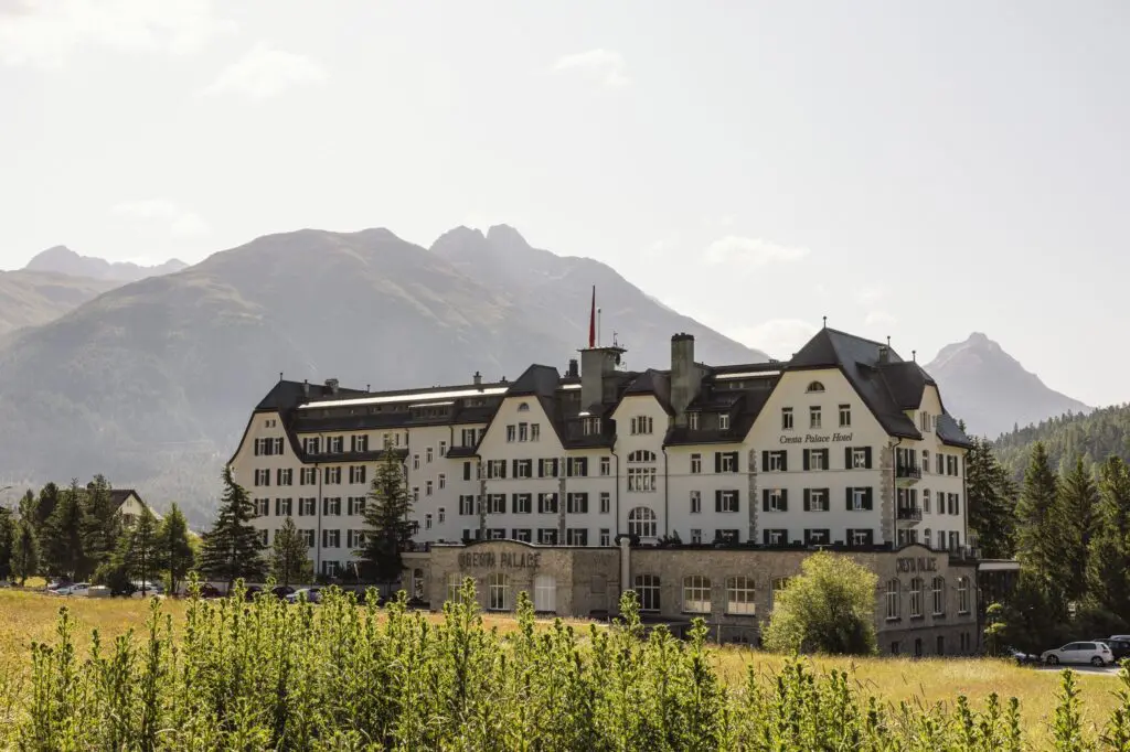 Cresta Palace Hotel di Celerina, Engadina