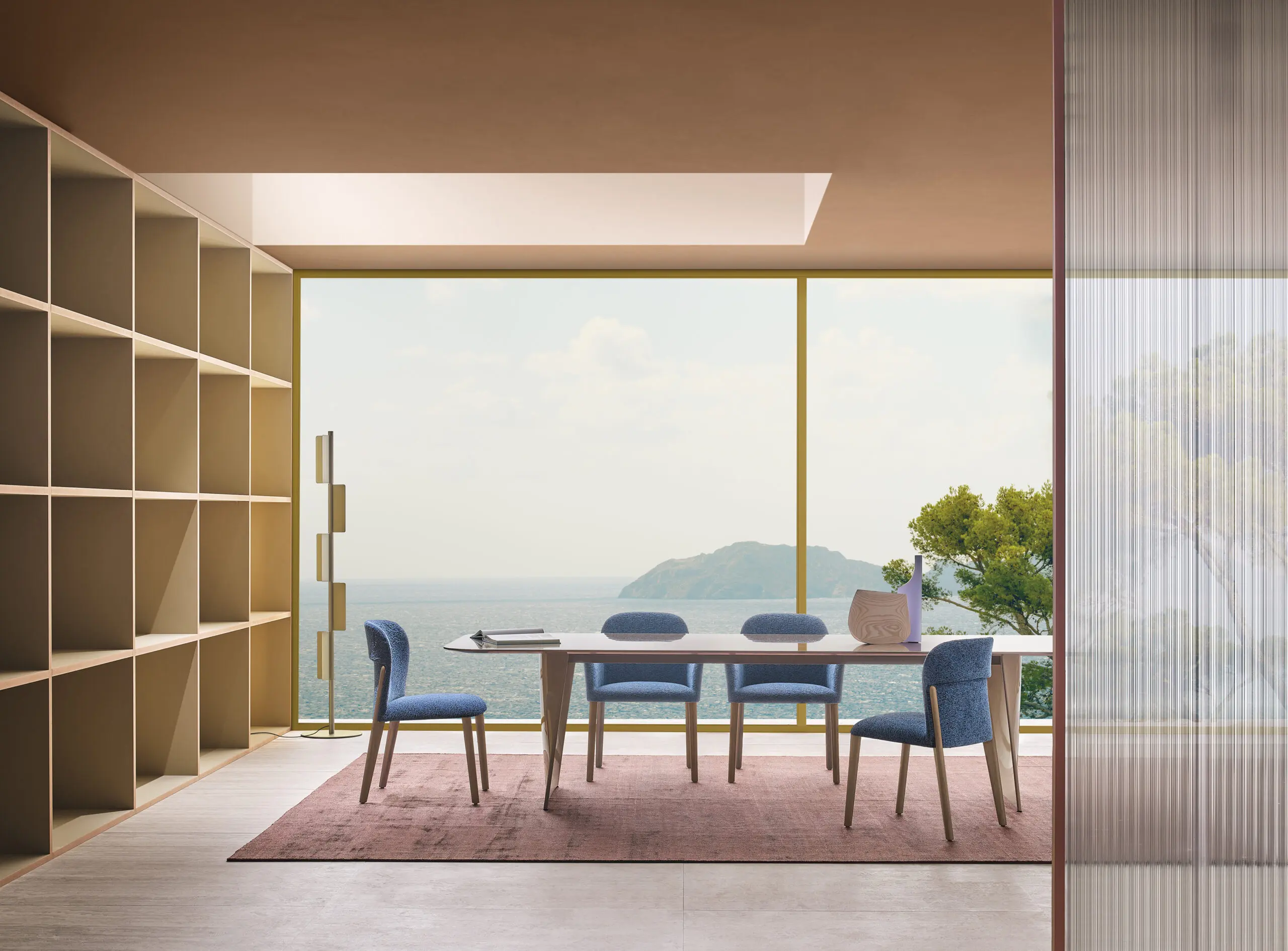 Pedrali, art direction studio FM-Milano, ph. Omar Sartor set design styling Studio Milo