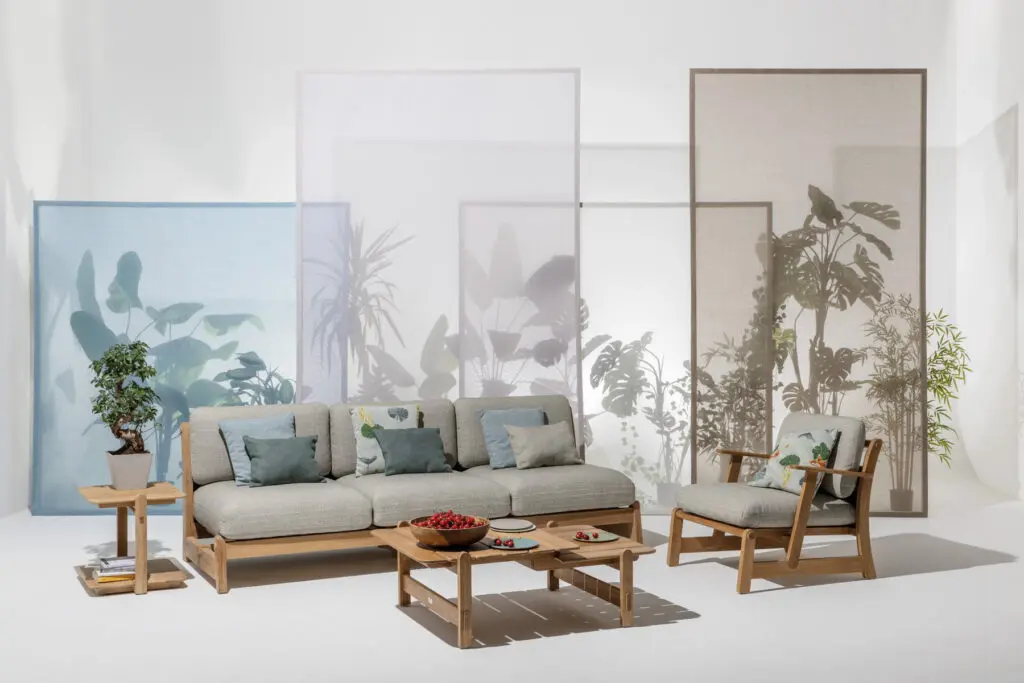 >O<utdoor, Il Giardino di Legno, collezione Bhumi