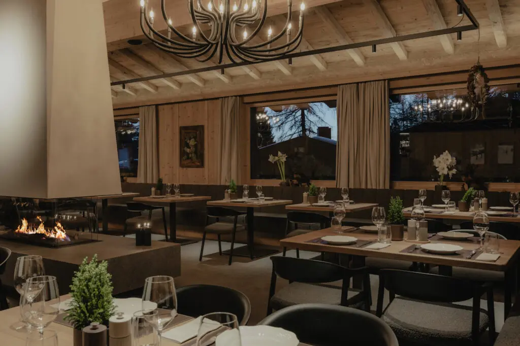 Il ristorante di Chalet Zuegg, Alto Adige, Merano