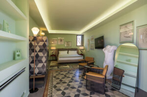Una delle suite del Fiermonte Museum di Lecce