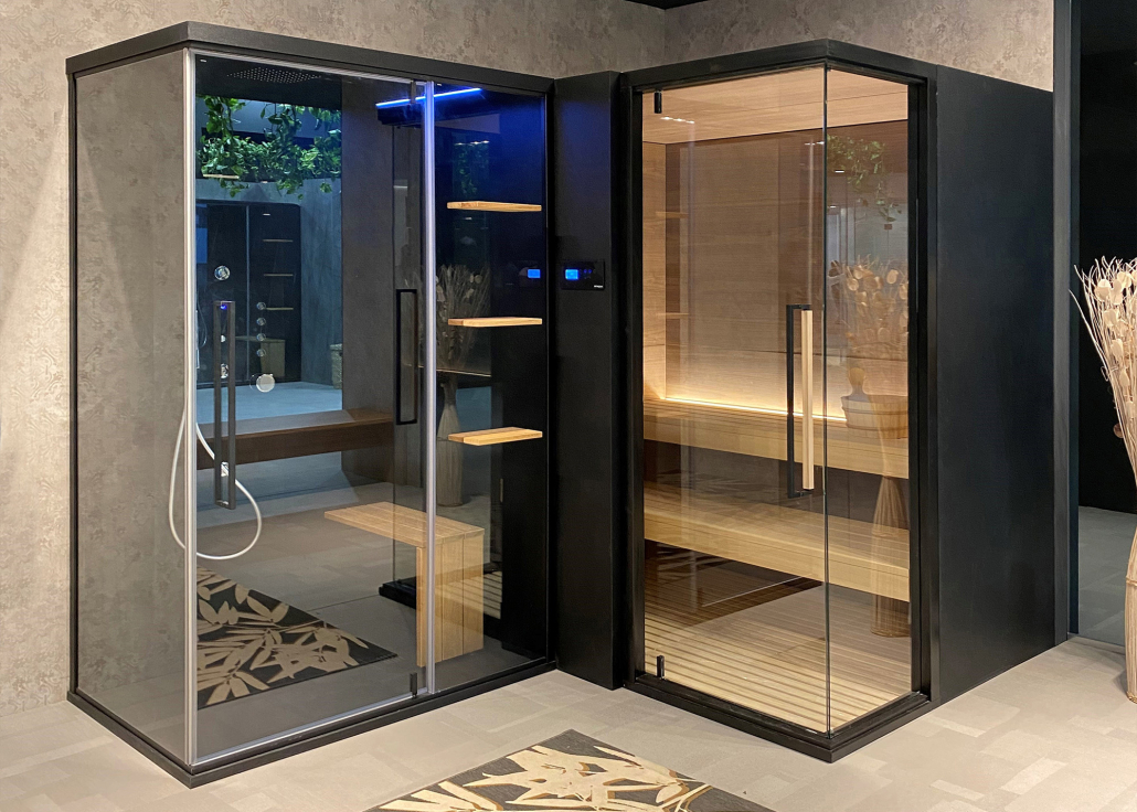La sauna nelle suite degli hotel con Megius Zen Combi Duo