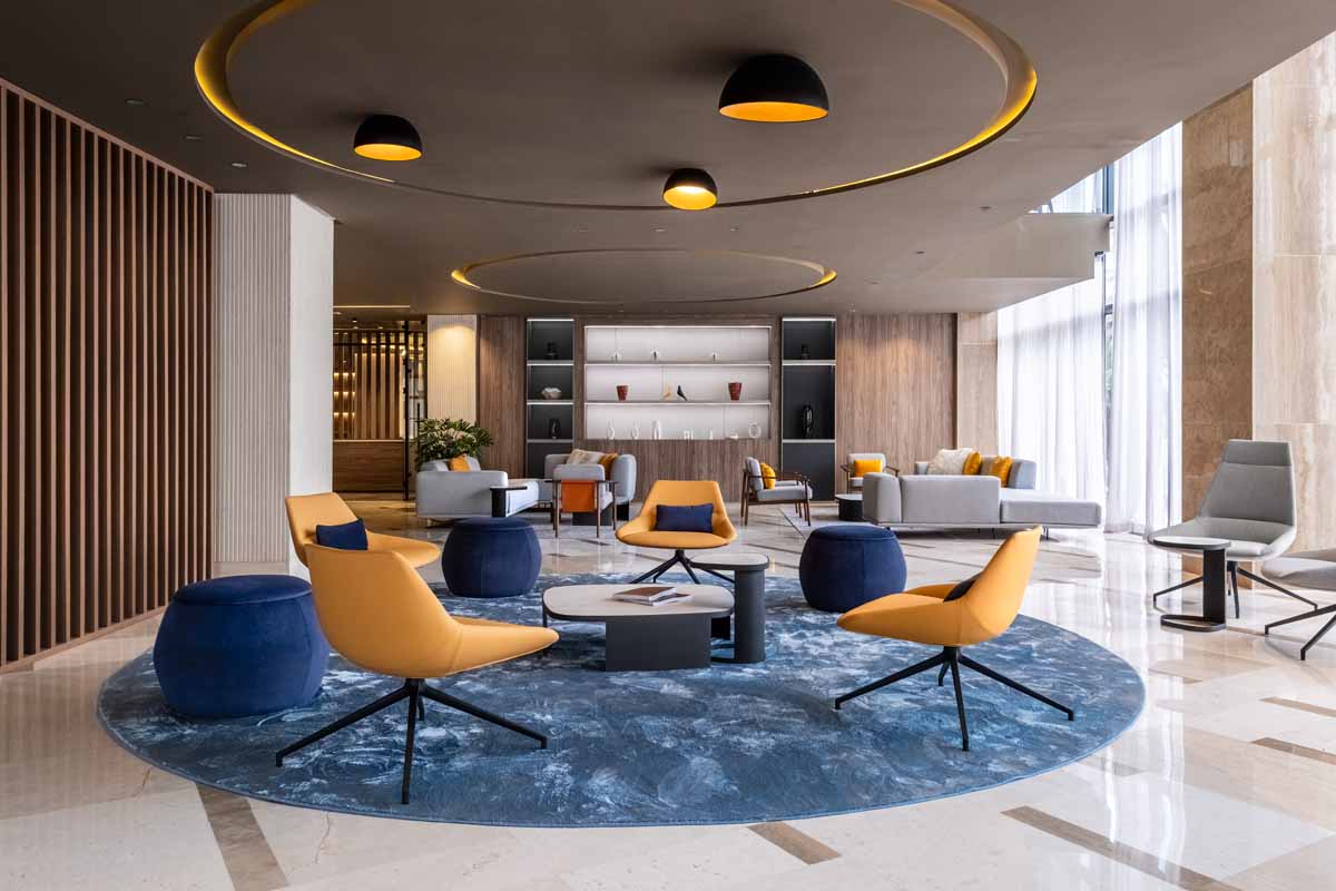 Le Meridien Casablanca, reception lobby
