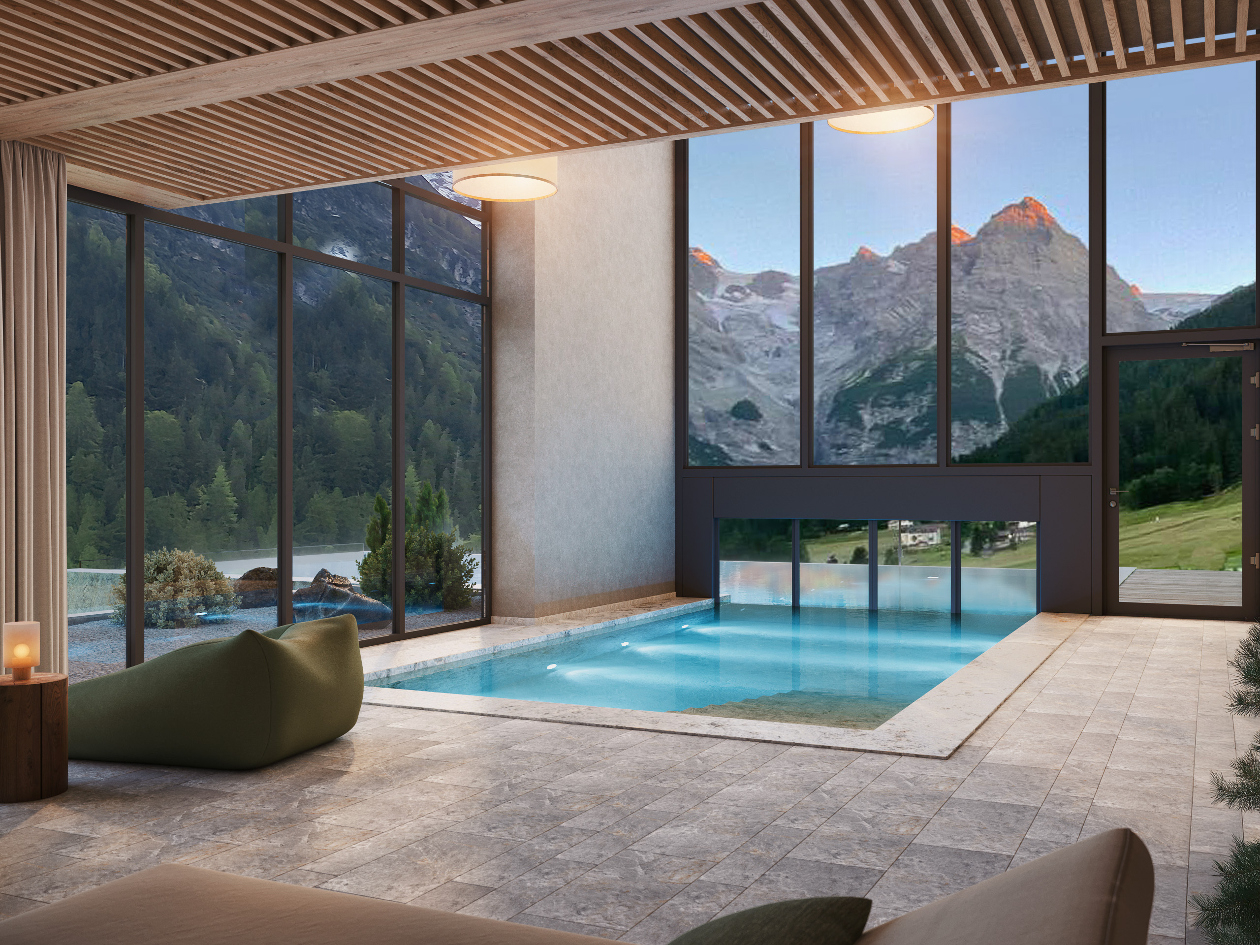 Hotel Bella Vista di Trafoi (Bolzano) ampliamento di Matteo Thun