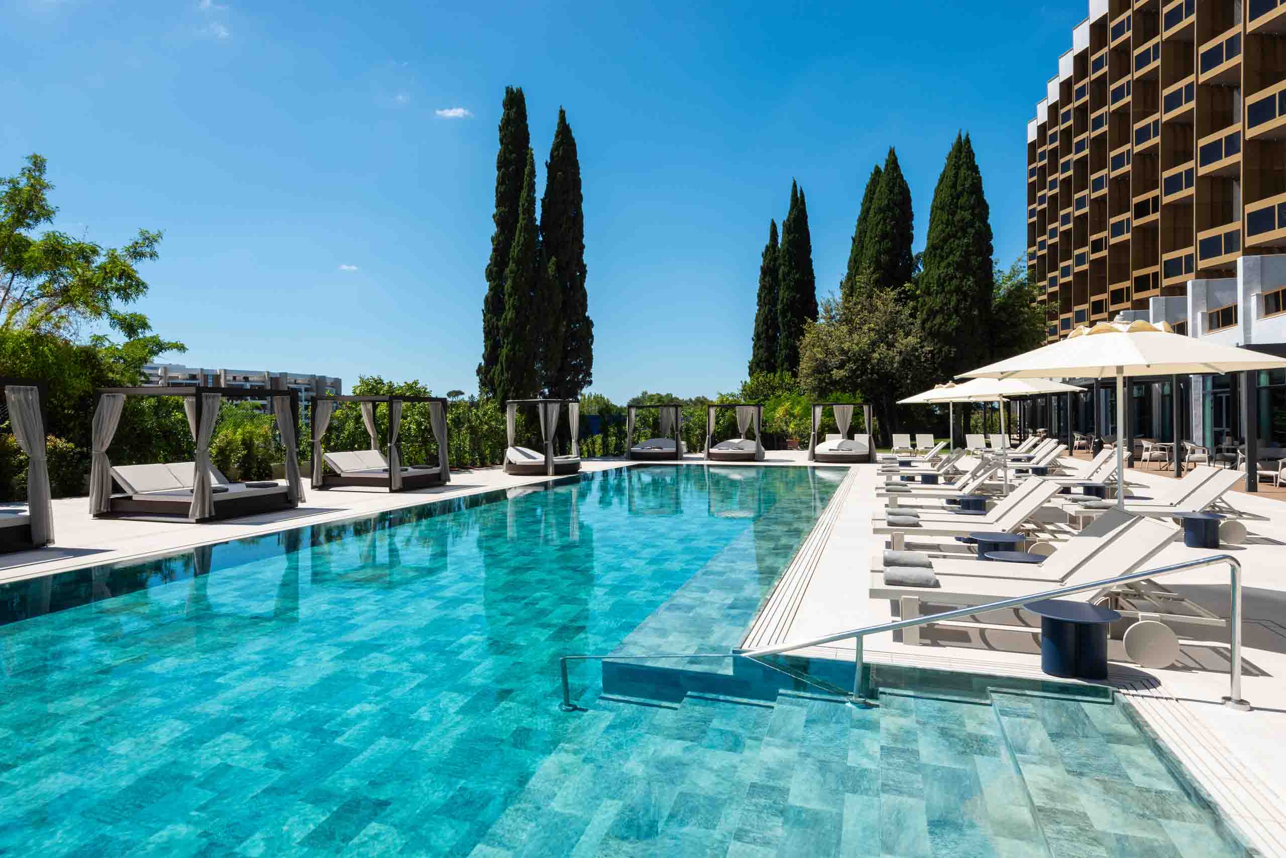 Barceló Roma, la piscina