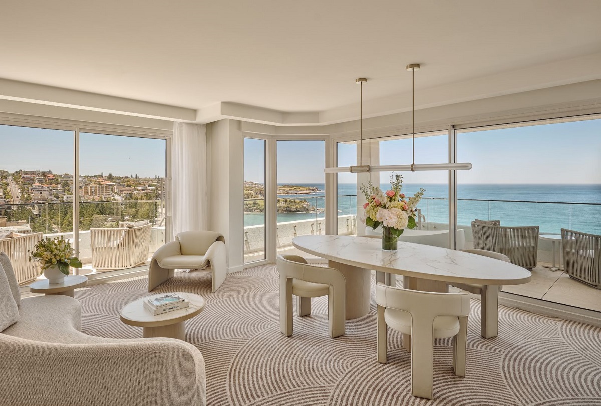 Una suite dell’InterContinental Sydney Coogee Beach - Credit Modieus