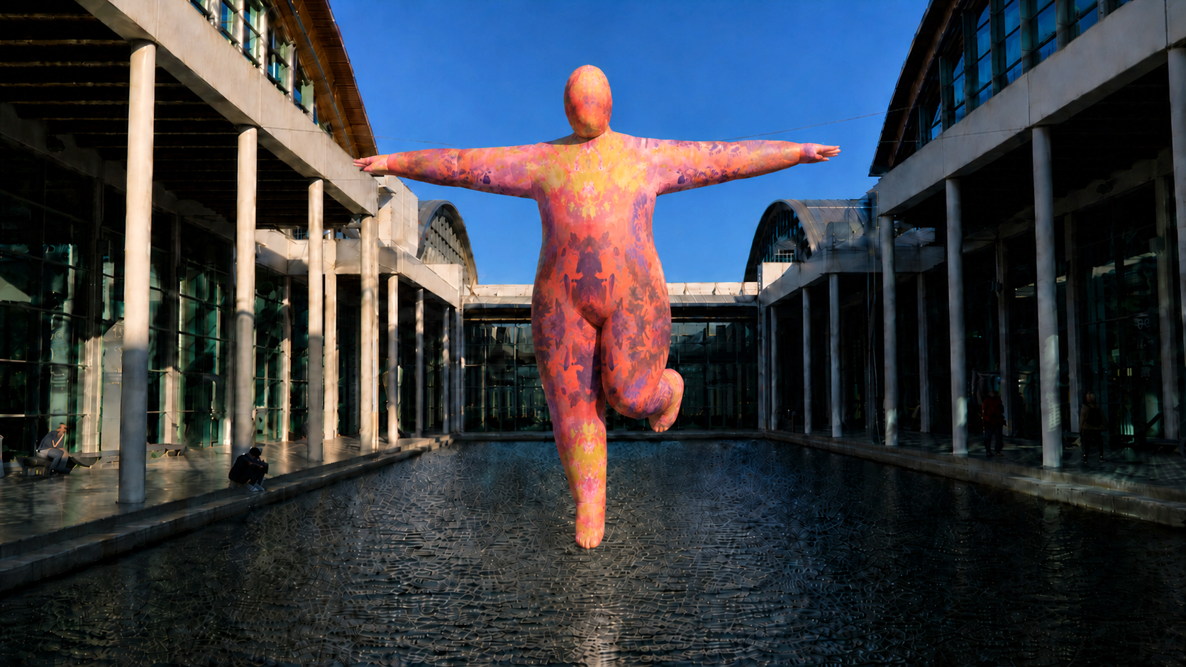 Il render della mostra di Cinquerosso Arte a InOut 2026
